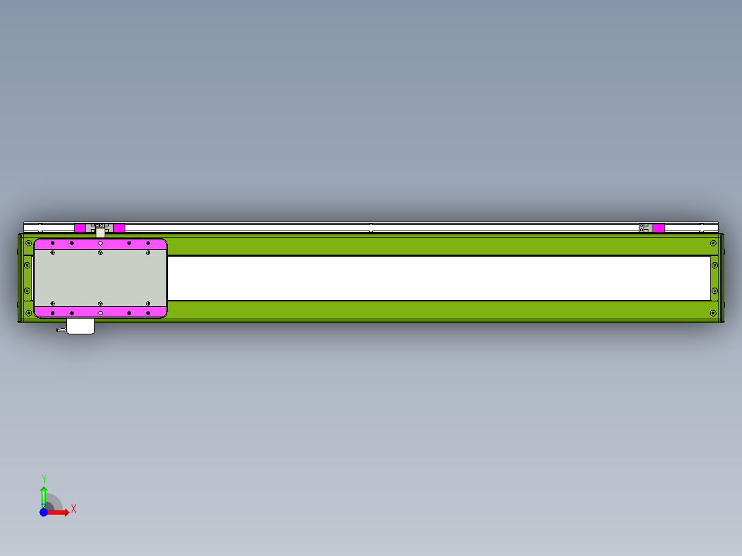 威洛博LC系列3d模型模组LC14S2Y-S850前视图