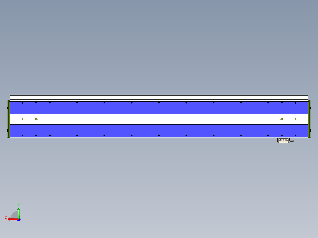 威洛博LC系列3d模型模组LC14S2Y-S850后视图