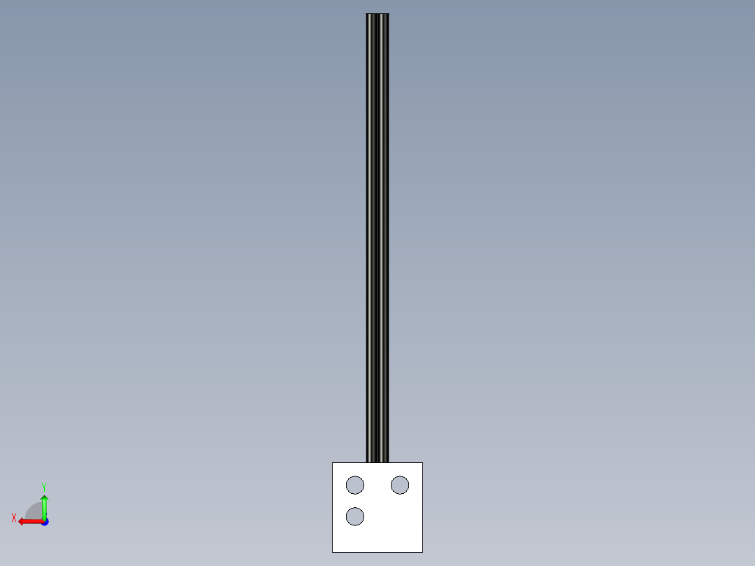 矩阵光纤_漫反射型FR-S10后视图