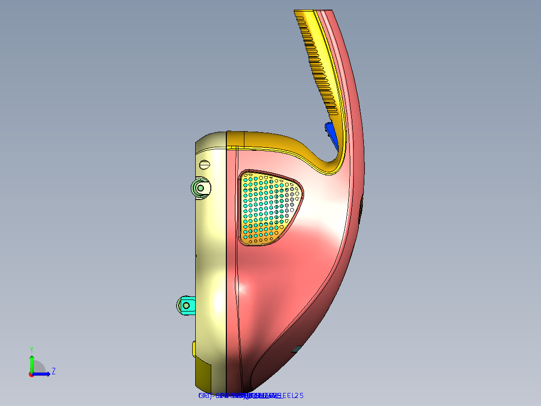 手持除螨仪吸尘器紫外线杀菌机1201033==45ku左视图