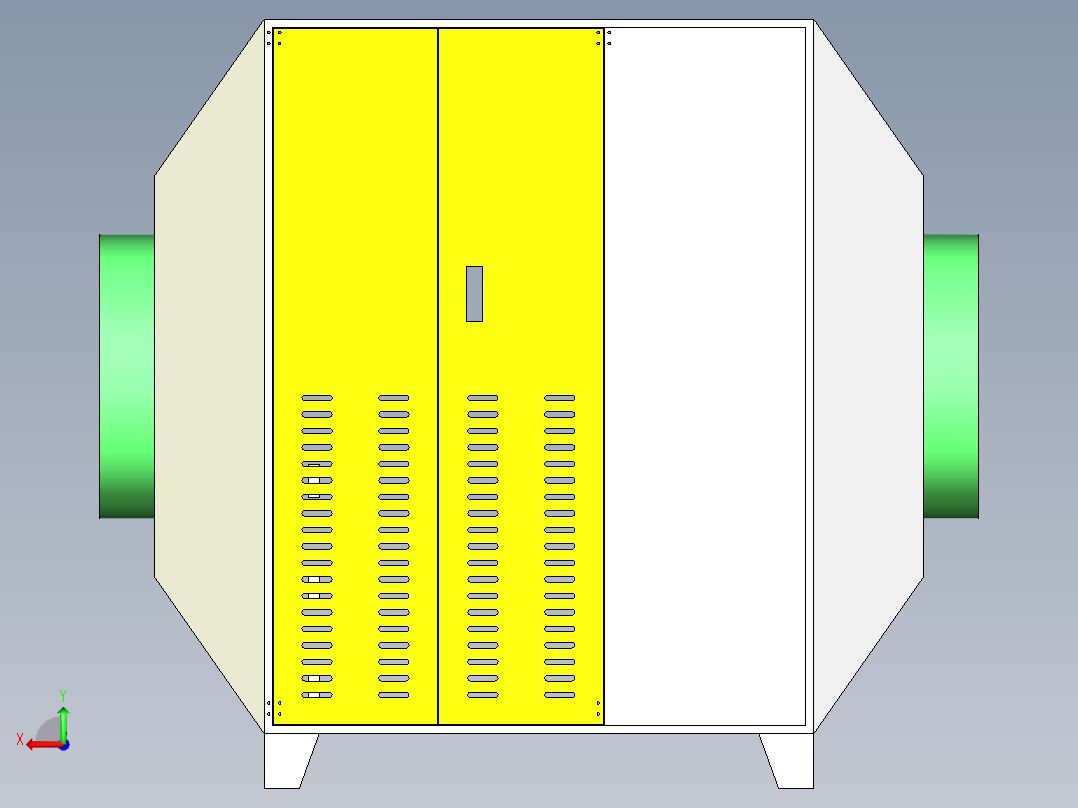 光氧催化后视图