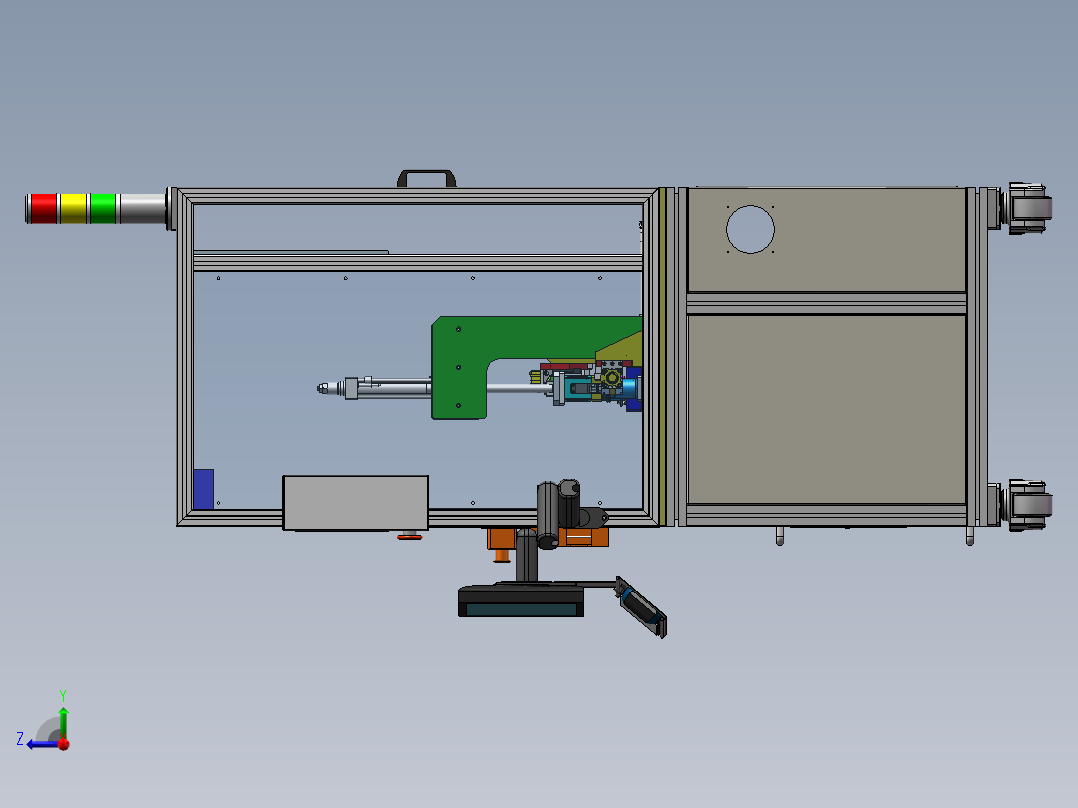 气密性检测右视图