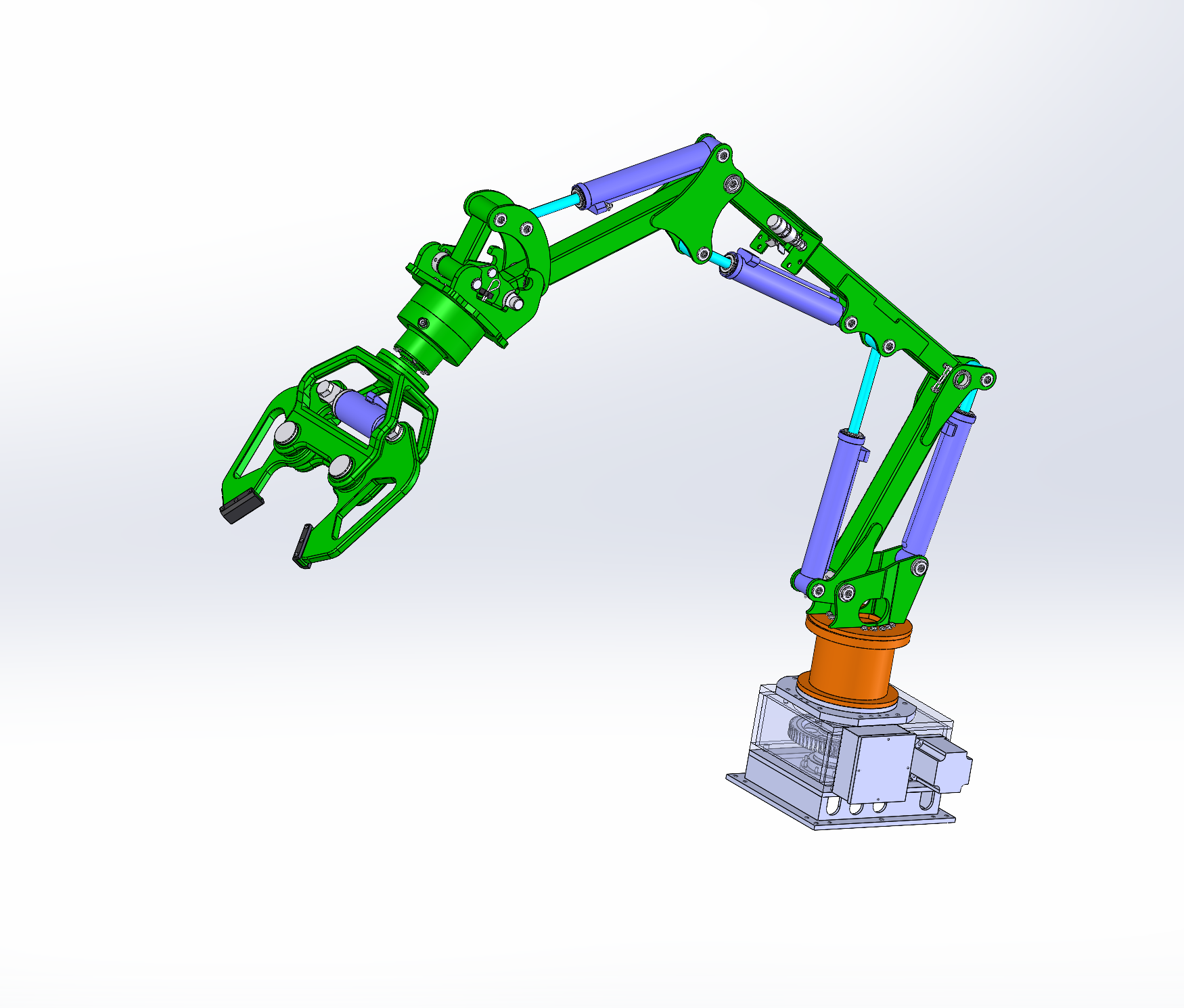 自动取料机械手臂结构设计【全套】