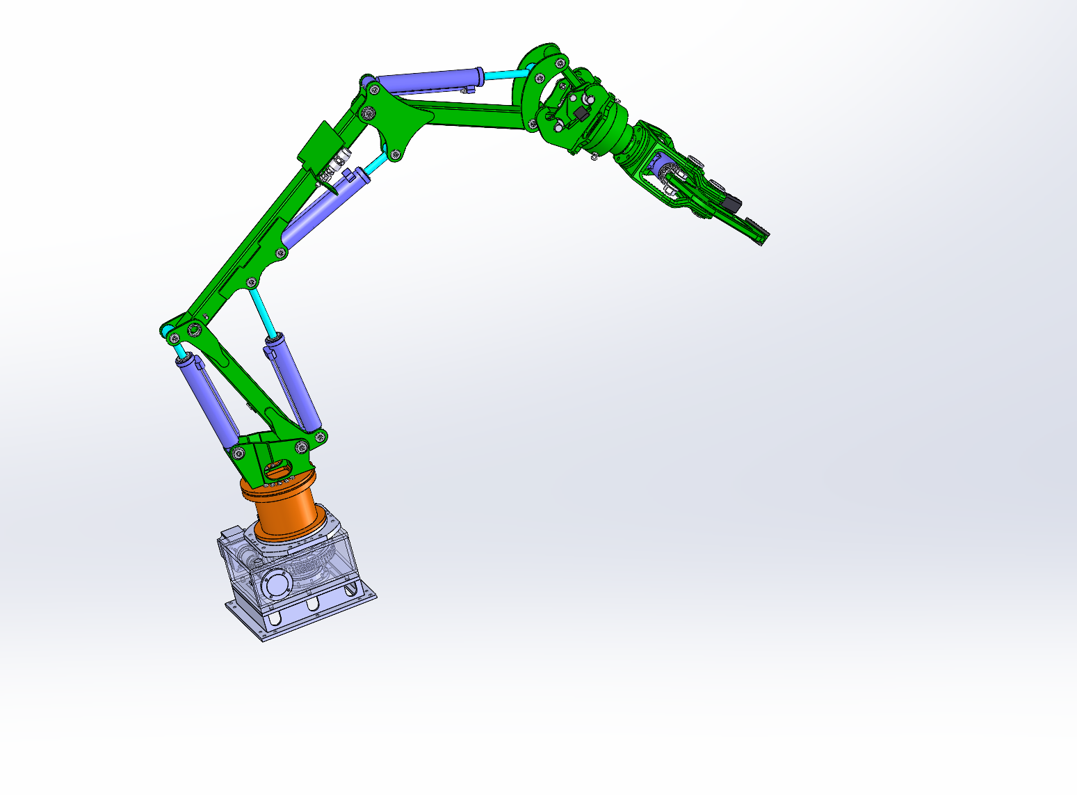 自动取料机械手臂结构设计【全套】