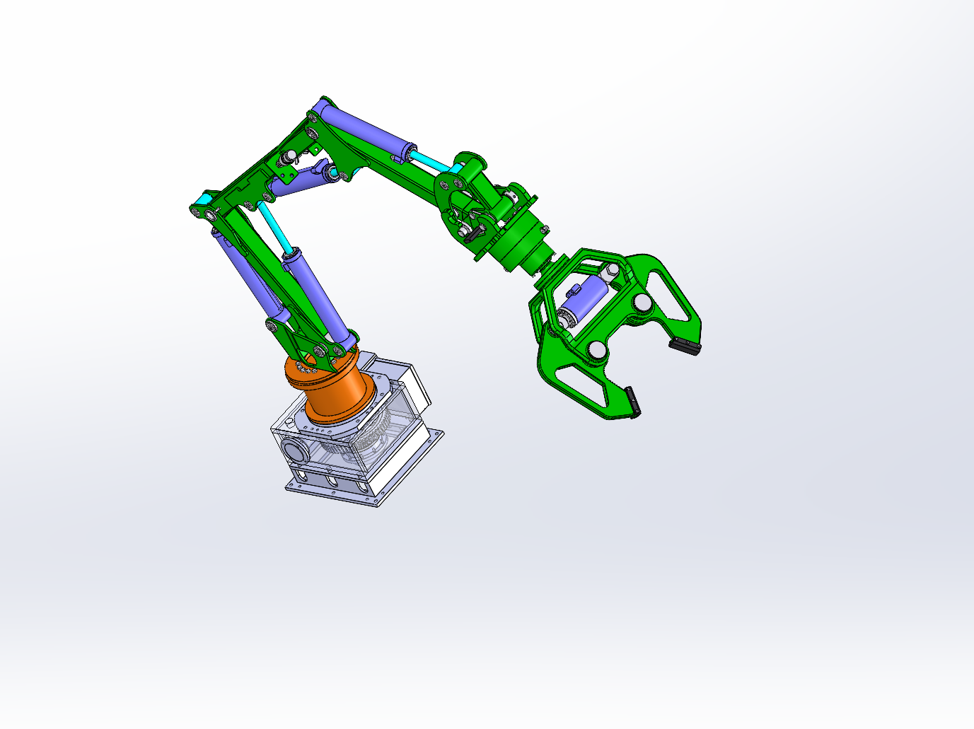 自动取料机械手臂结构设计【全套】