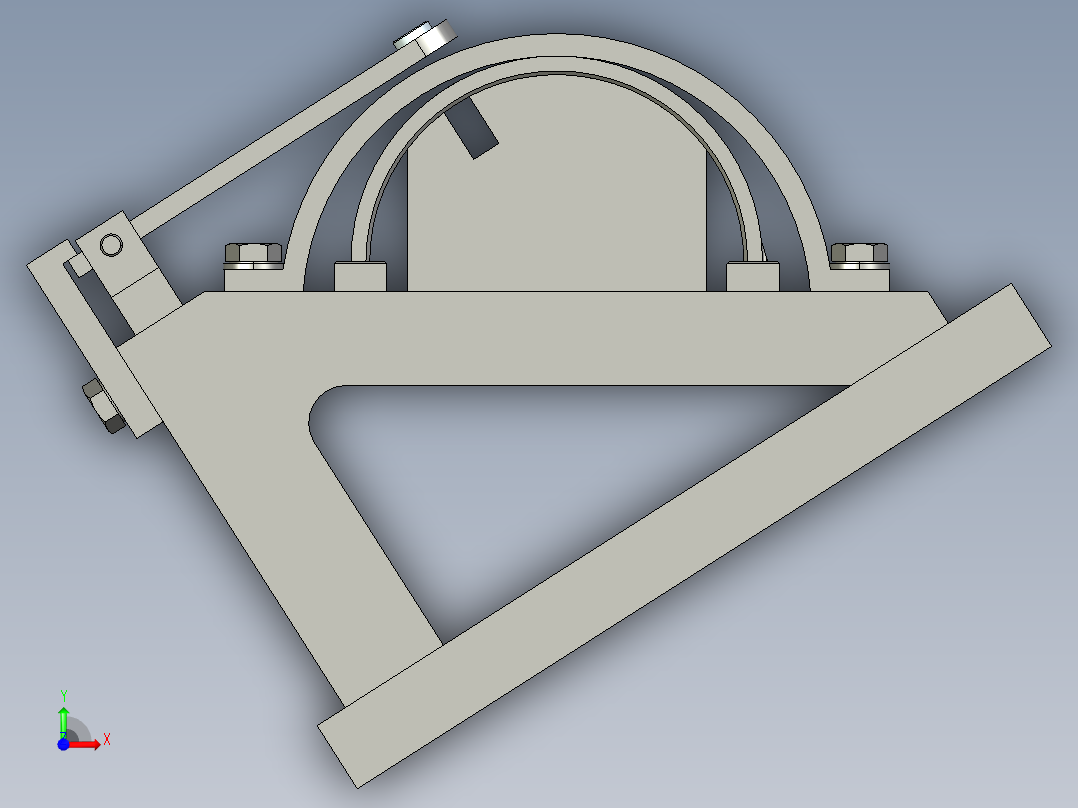轴瓦机械加工工艺规程及钻床夹具设计含proe三维==990149==300S前视图