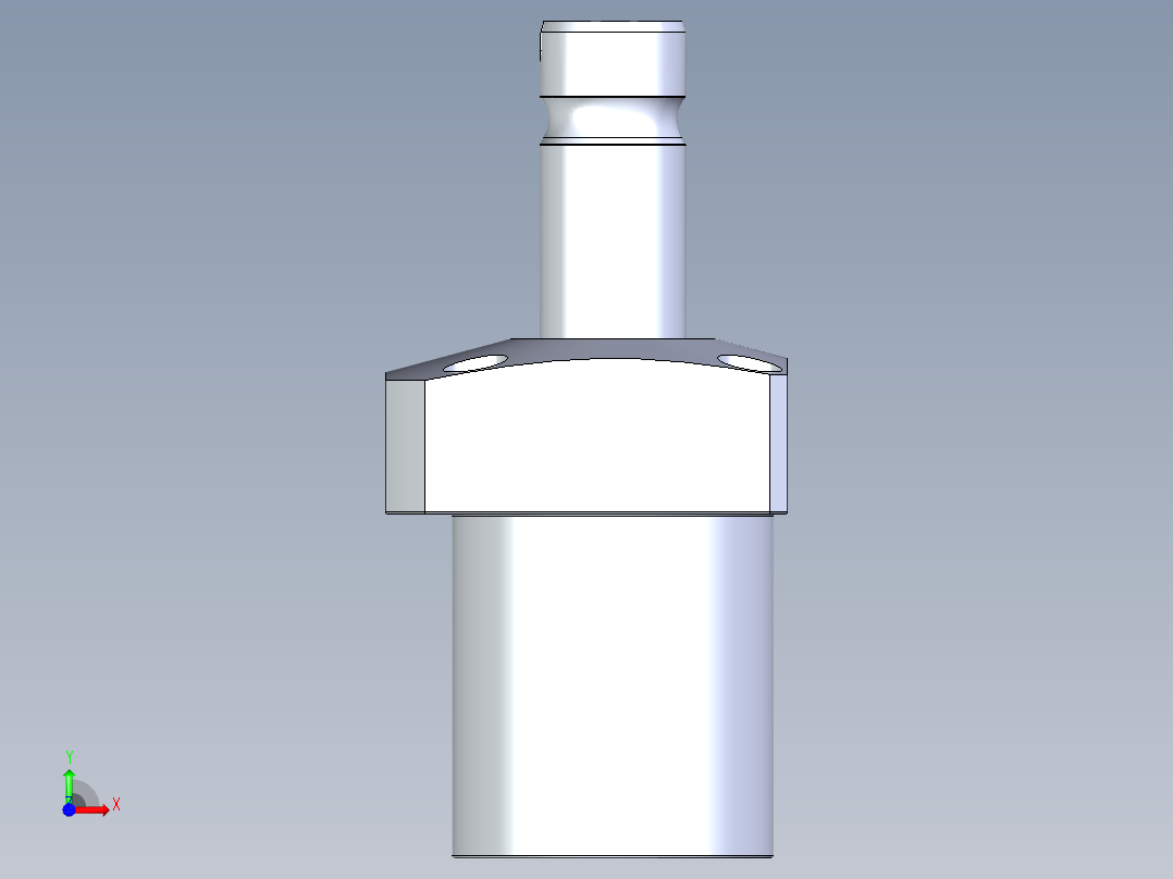 KOSMEKLHA0550-SR-F多系列多零件图纸模型前视图