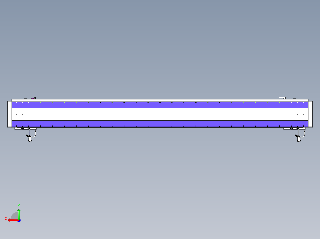 威洛博VL系列3d模型模组2VL22H2Y-S2050后视图