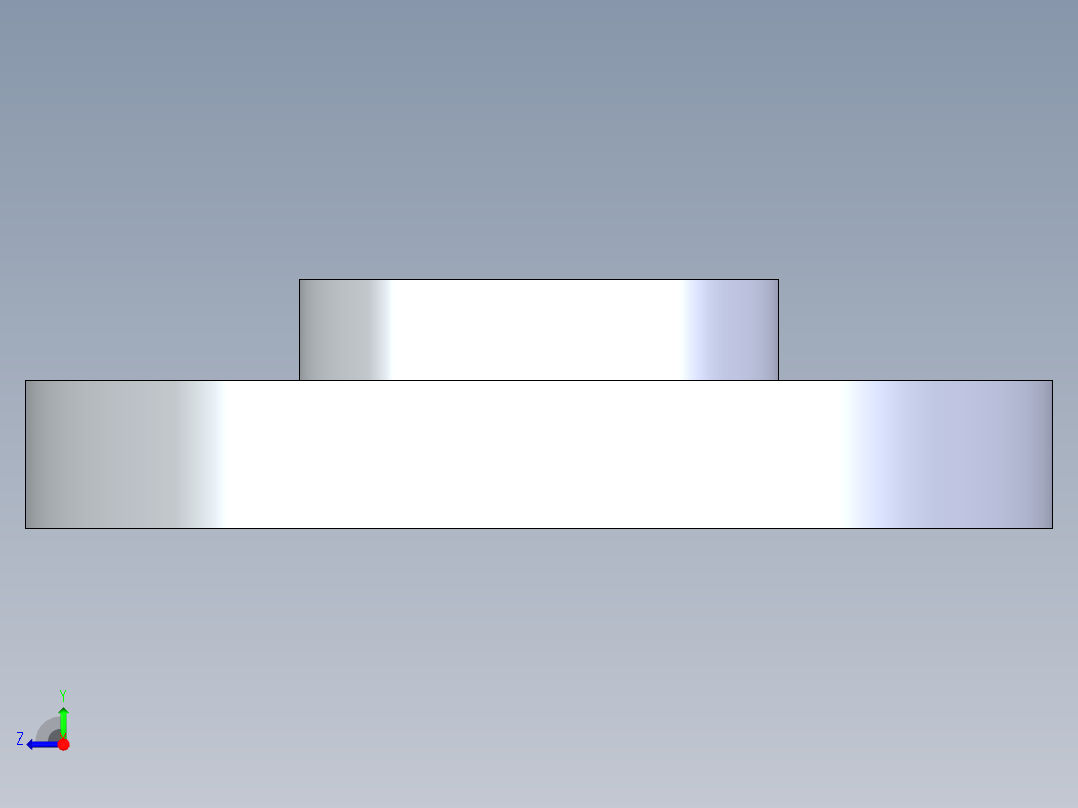 CPVC管件24-Sch80_Flange One-Piece_FPT_9852-015_1.5in右视图