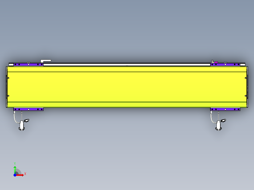 威洛博VL系列直线电机模组-2VL22H2-S850前视图