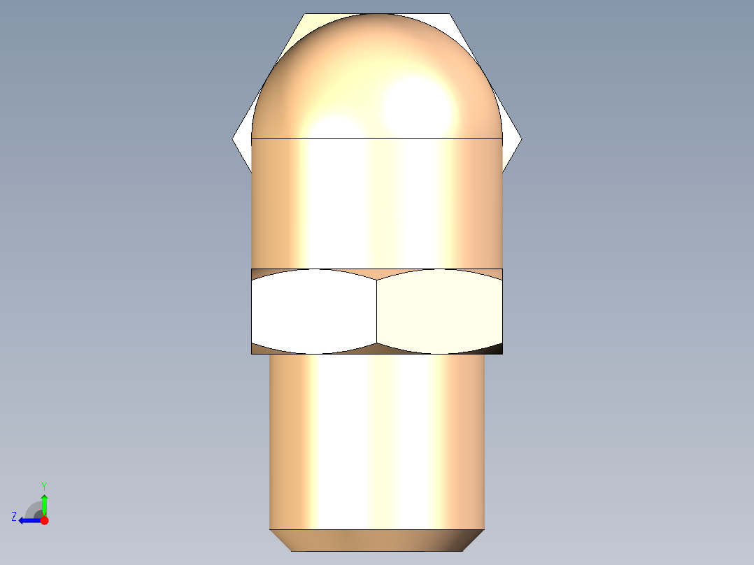 油脂嘴90右视图