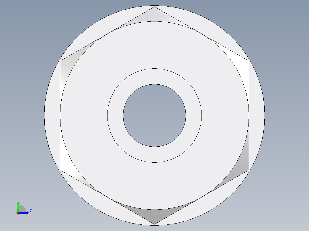 卡套式工业通用硬管接头EO_Weld_bulkhead_fitting_ESV12S左视图