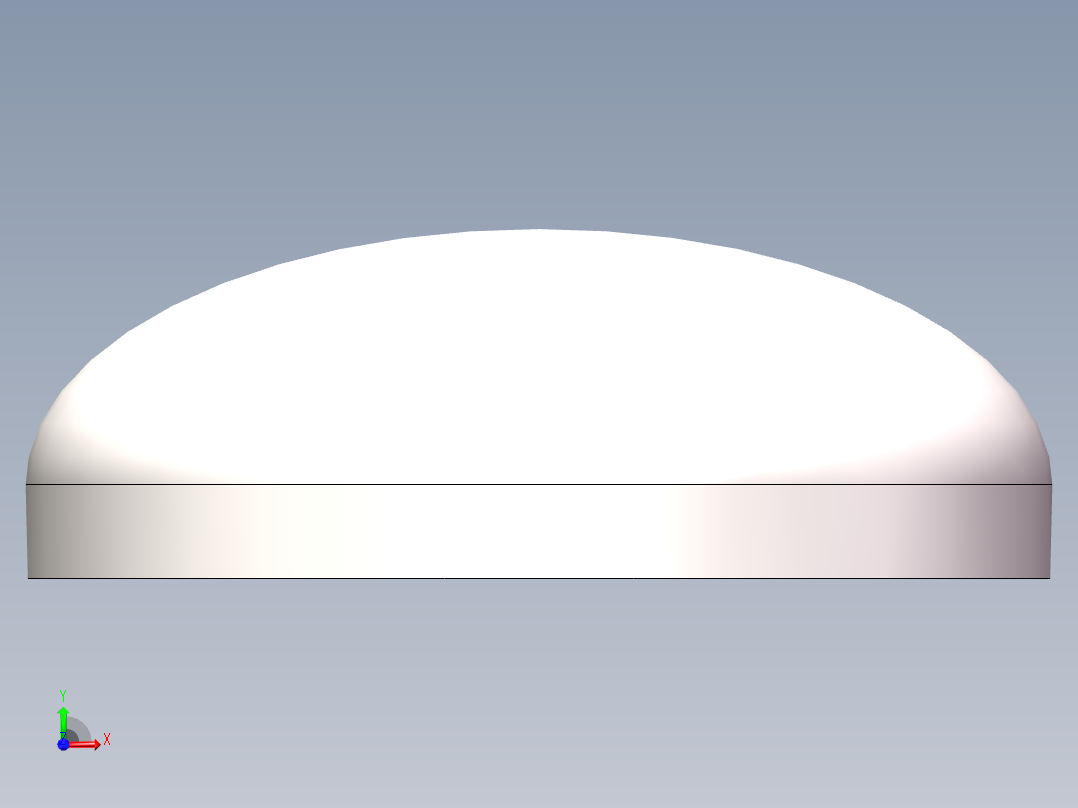 EHB椭圆形封头DN273前视图
