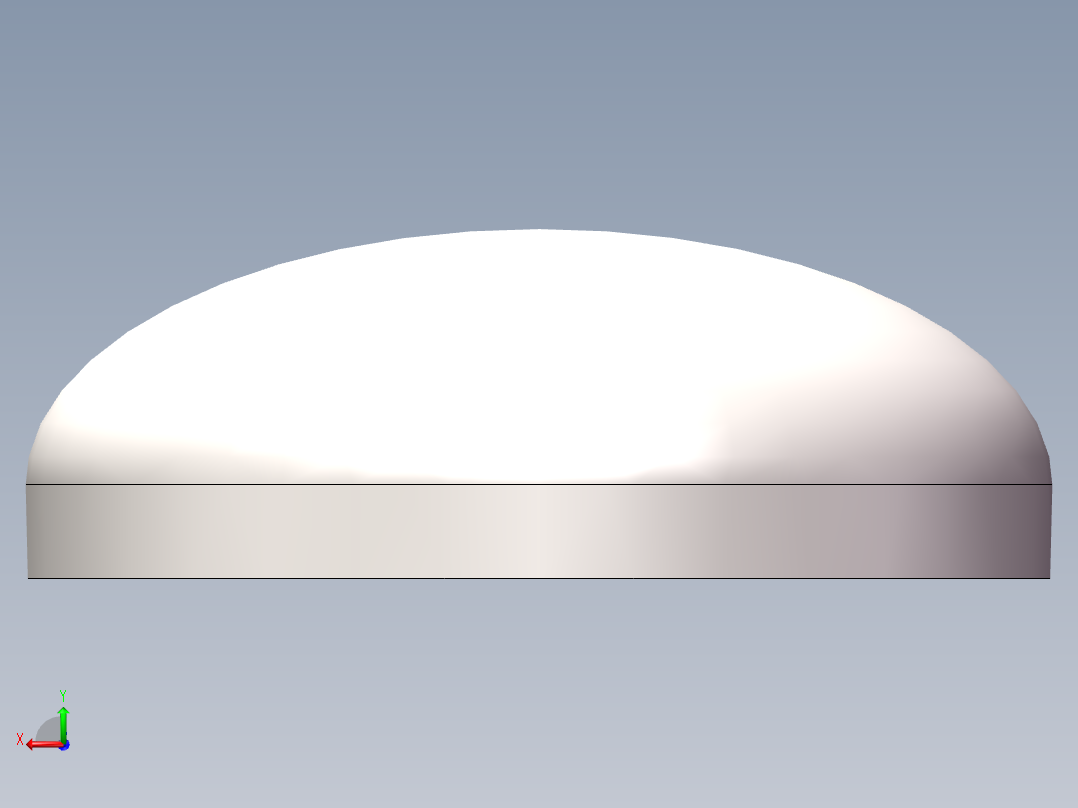EHB椭圆形封头DN273后视图