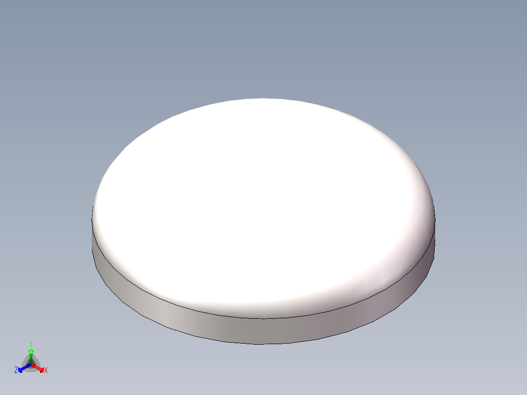 EHB椭圆形封头DN273正等轴测图