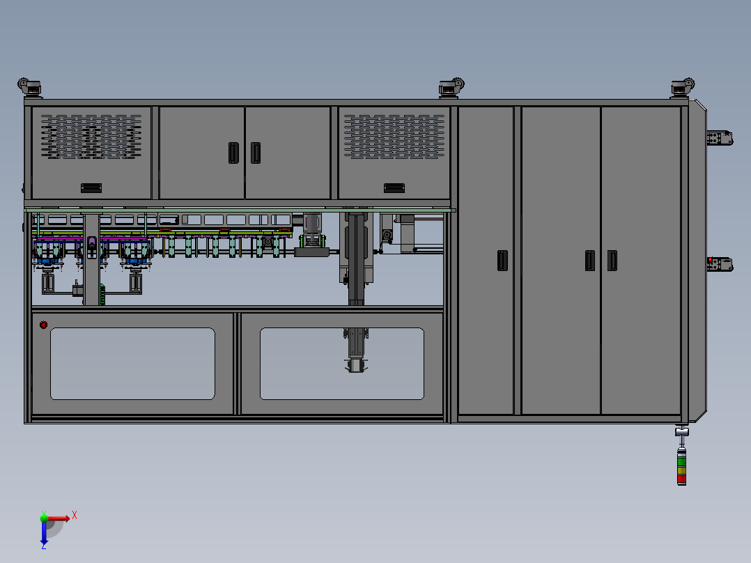 离线式槽式制绒上料机sw18可编辑俯视图