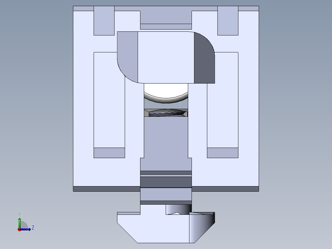 铝型材及其附件3.21.40.4040.STC后视图