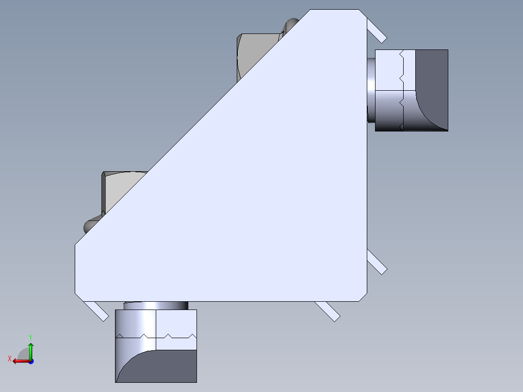 铝型材及其附件3.21.40.4040.STC右视图