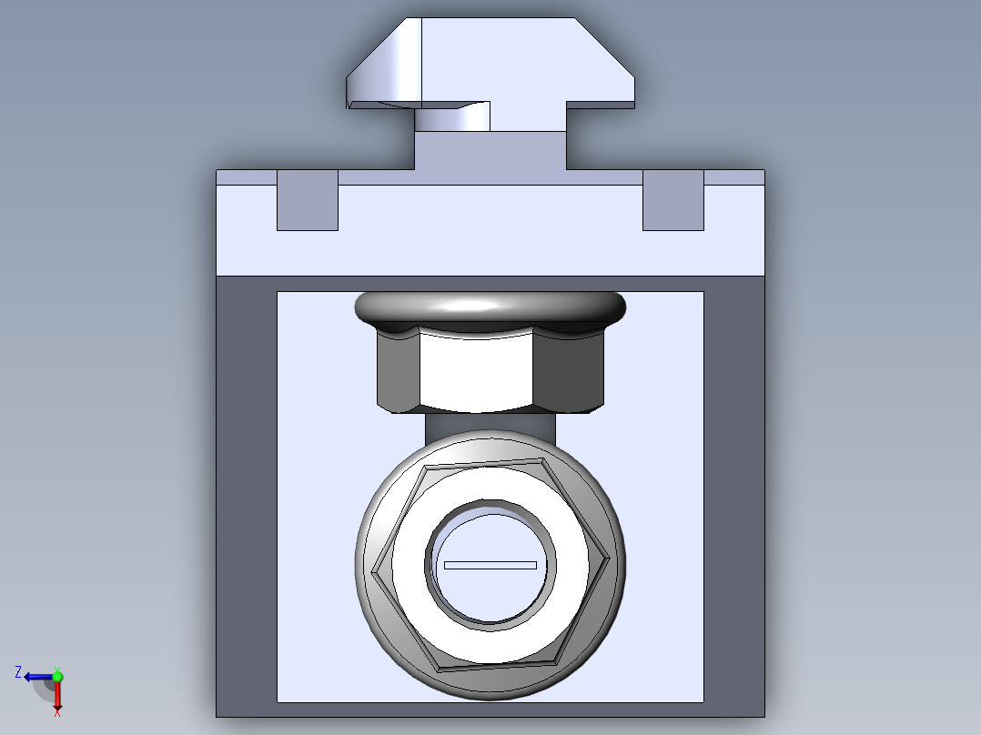 铝型材及其附件3.21.40.4040.STC俯视图