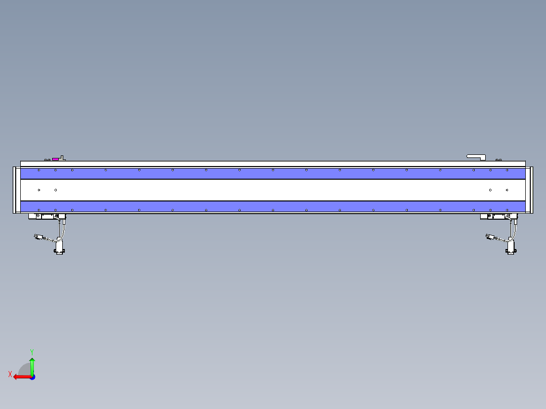 威洛博VL系列3d模型模组2VL14S1Y-S1200后视图