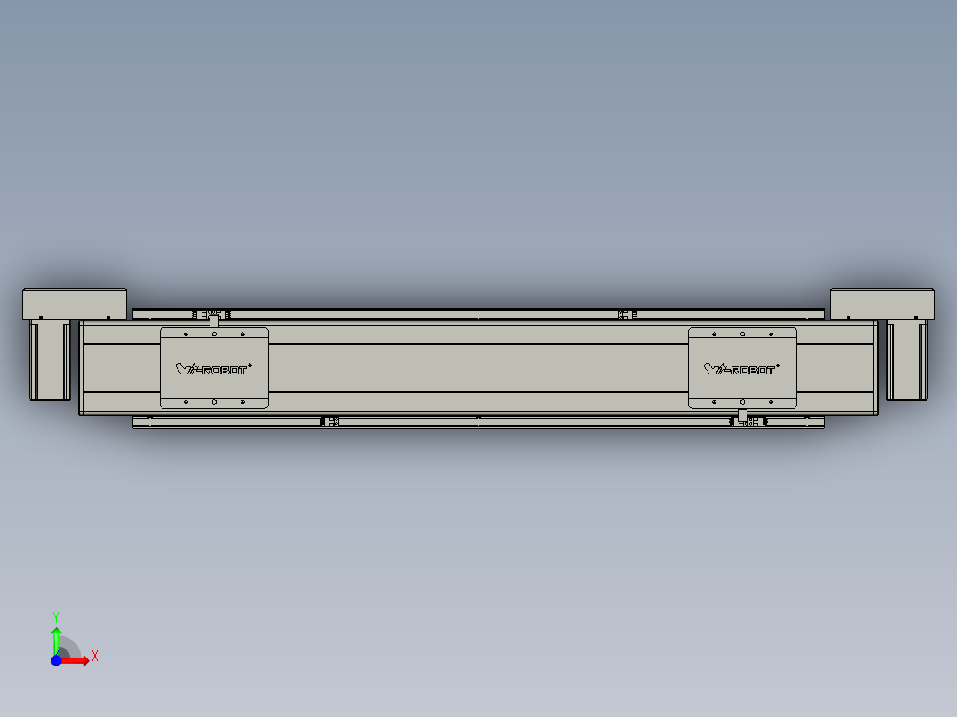 威洛博双电机滑台-VBC14S2-L50-S600-BLR-P40-C6前视图