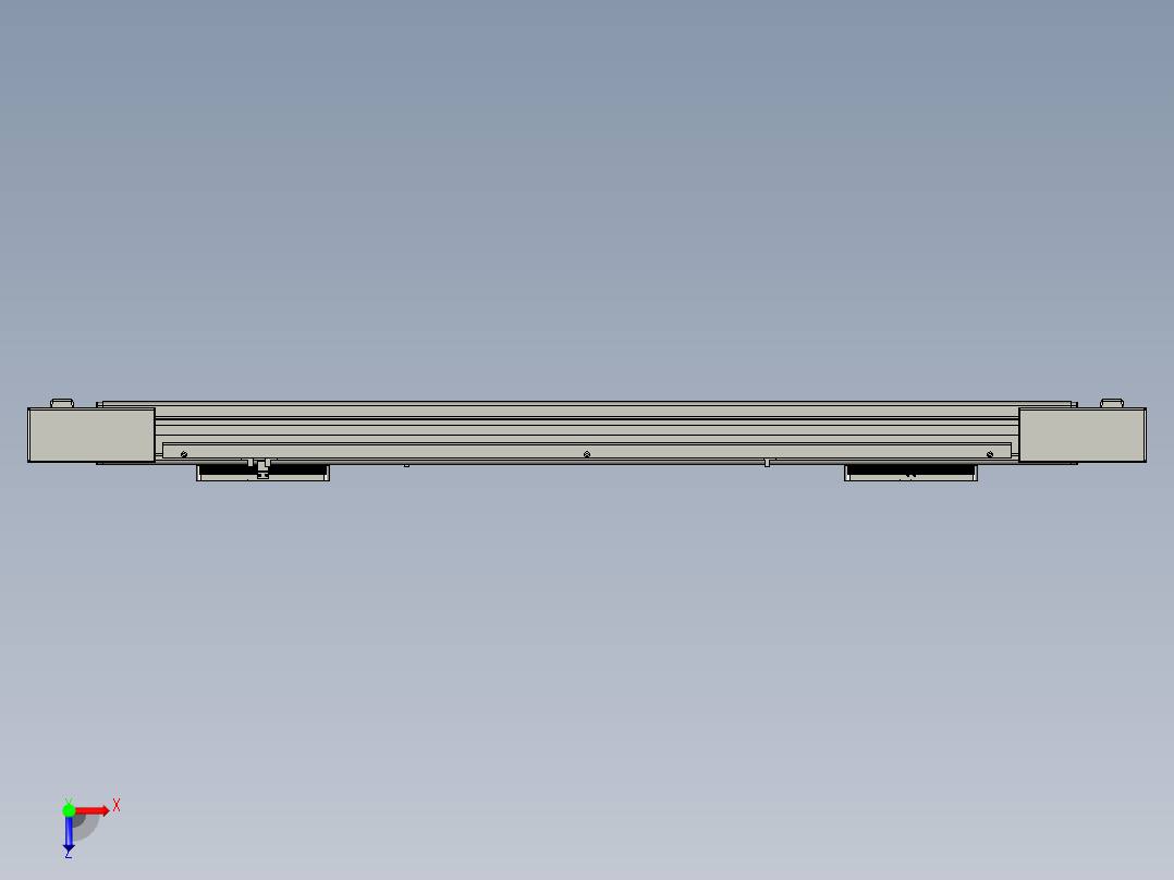 威洛博双电机滑台-VBC14S2-L50-S600-BLR-P40-C6俯视图