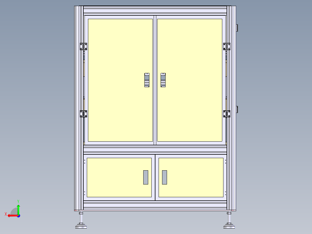 柔性电路板自动压合机sw18可编辑后视图
