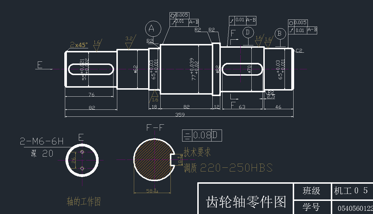 机械毕业设计论文-圆锥齿轮减速器课程设计