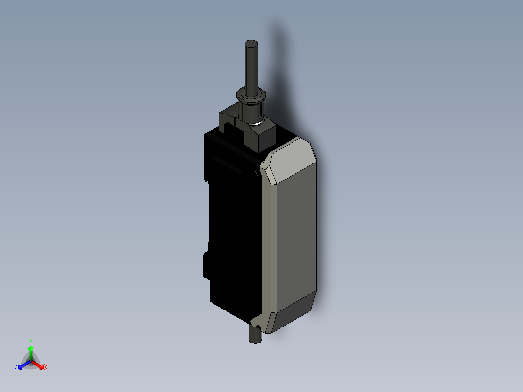 基恩士GT2-71D_kc图纸模型正等轴测图