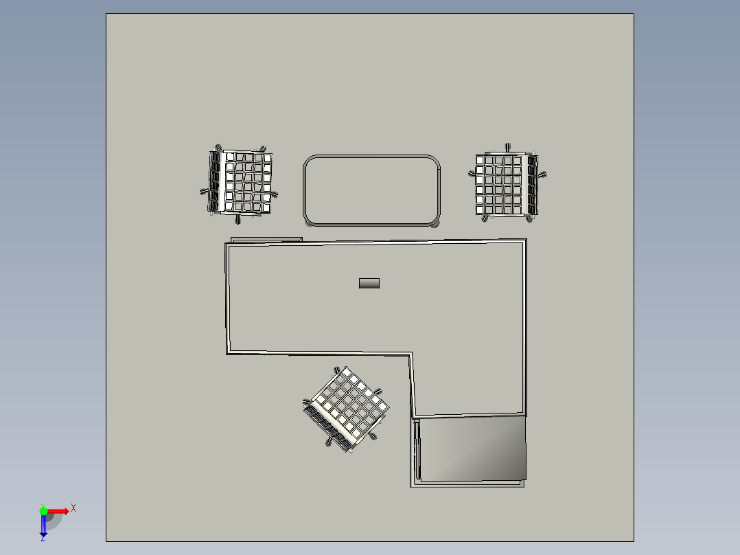 office-room-set-osama-nabil-办公室套装俯视图