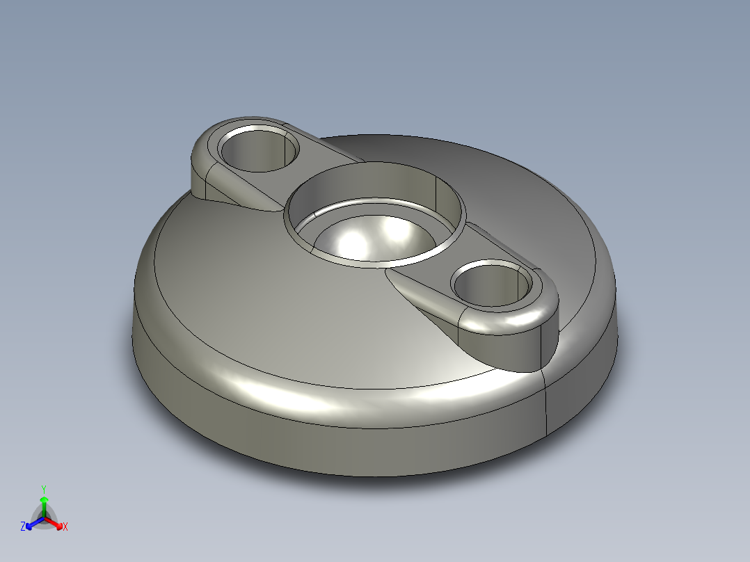 型材-KJN ZINC BOLT DOWN _0 BASE WITH ANTISLIP PLATE 098D060ZBSG正等轴测图