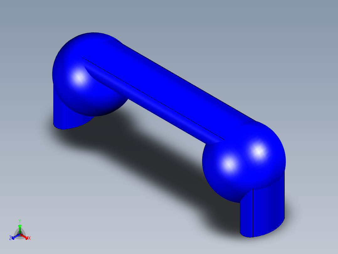 取手(塑膠)M.643,M.643HT-3D多系列多零件图纸模型正等轴测图