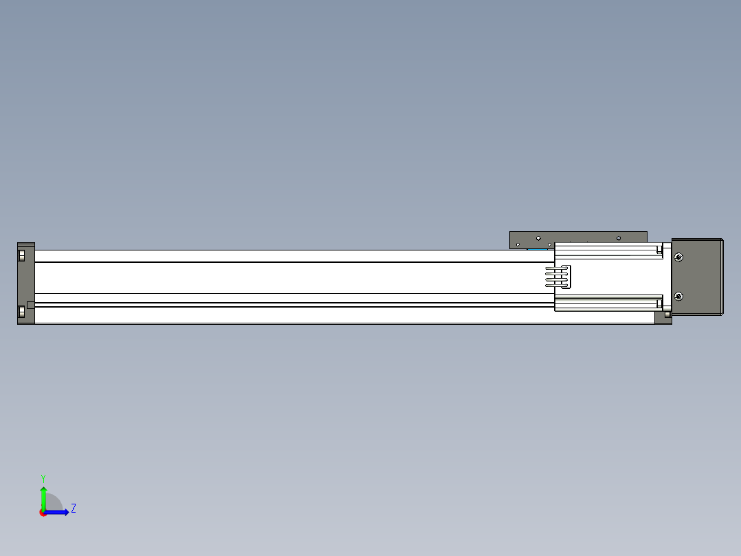 模组FSL60 E400 10C7-BR-B60左视图
