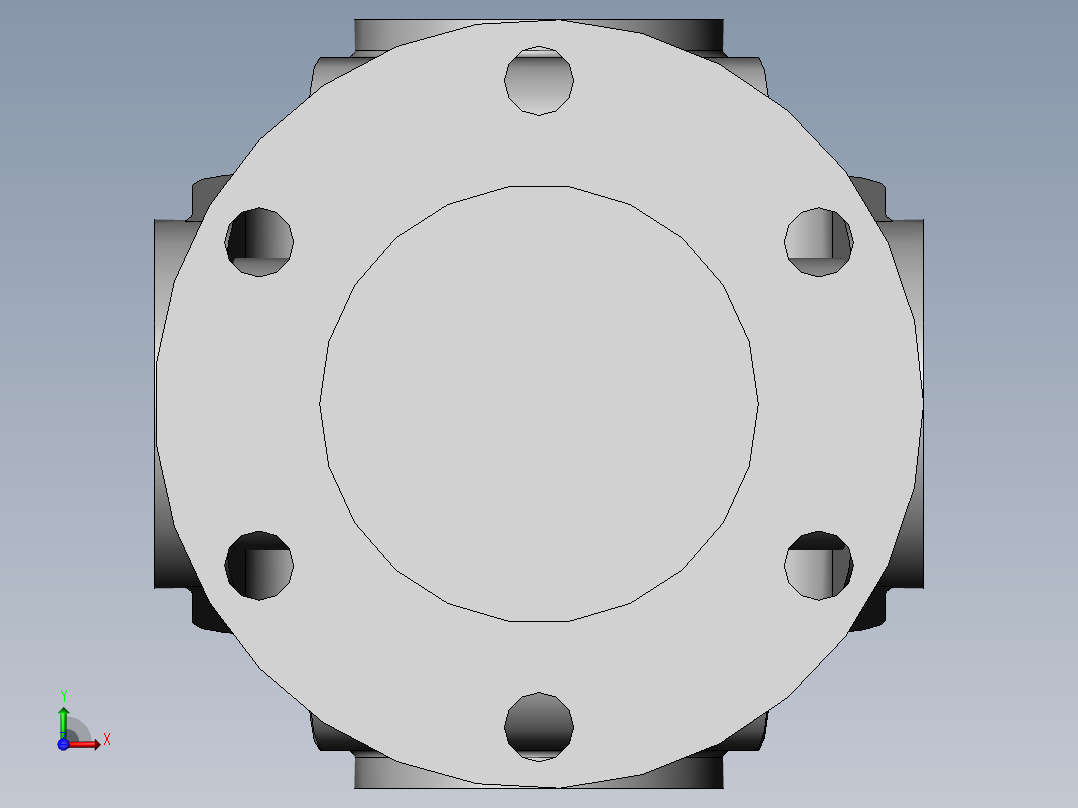 万向轴联轴器毕业设计前视图