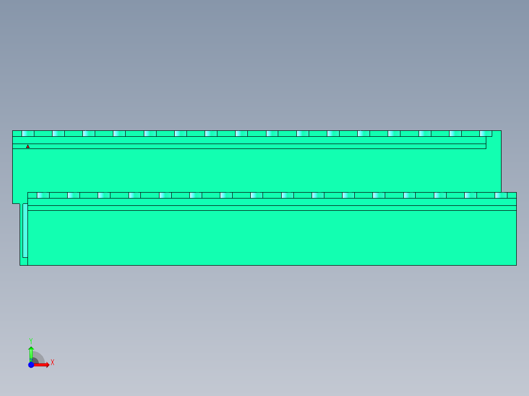 DEGSON 2EDG 系列 5.0mm 可插拔接线端子组-2EDGRT-5.0-32P-14-00AH前视图