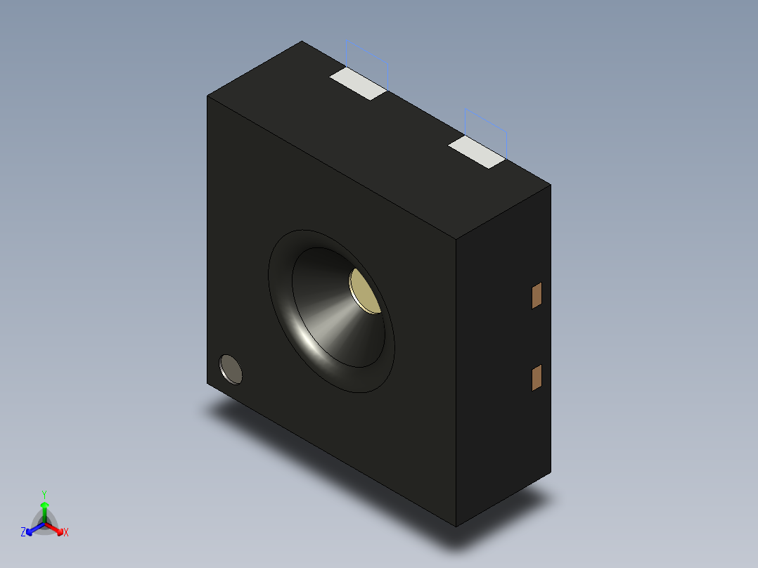 SHTC3正等轴测图