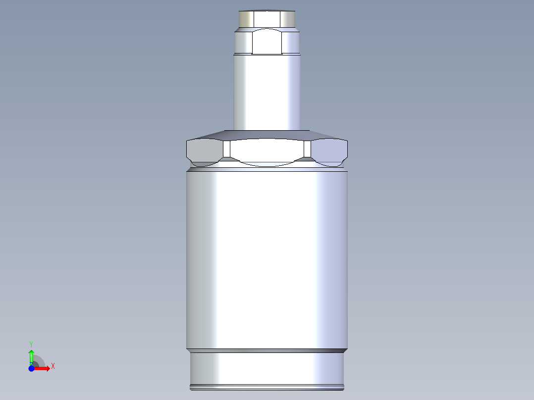 KOSMEKLD0362-EQ多系列多零件图纸模型前视图