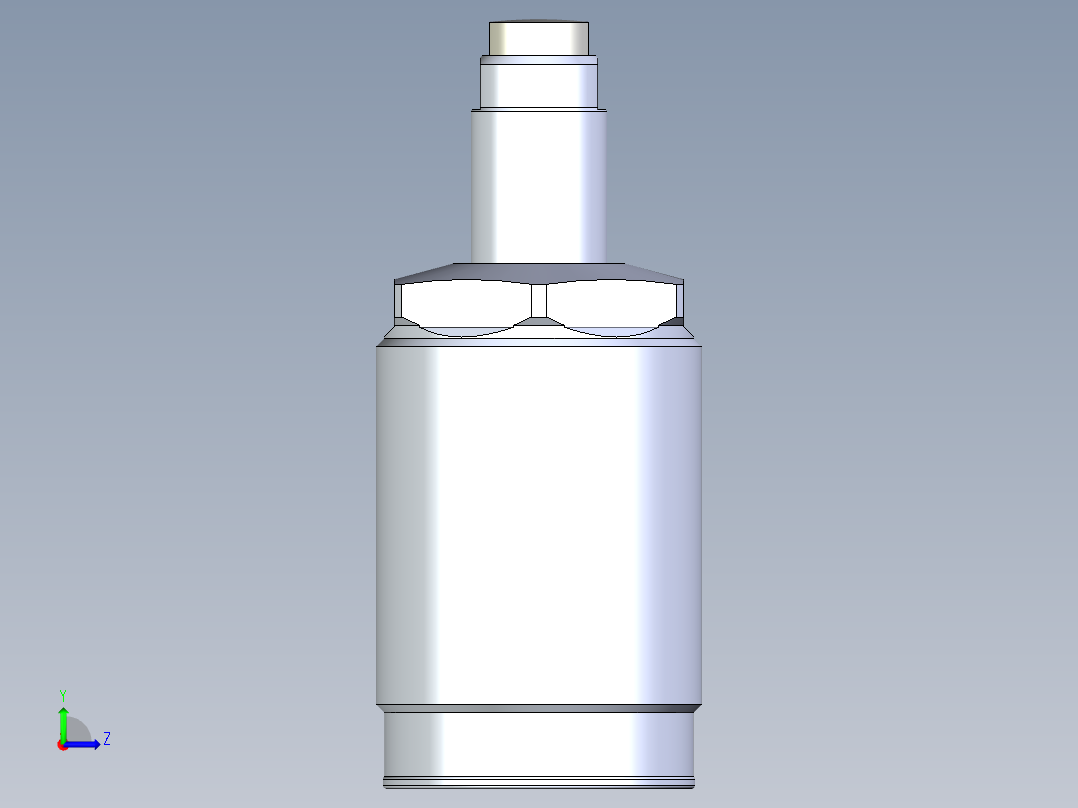 KOSMEKLD0362-EQ多系列多零件图纸模型左视图