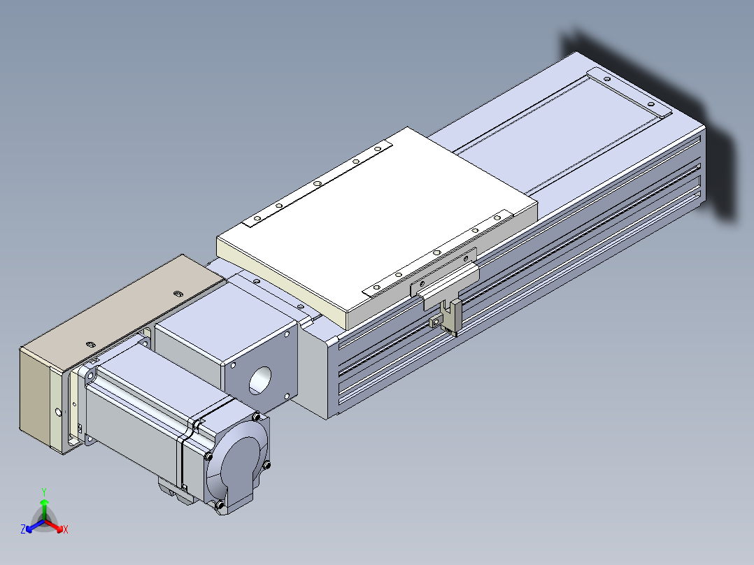 同步带全封闭直线模组TPA-HCB-120D-90-L100-ML-Y-P40-N3