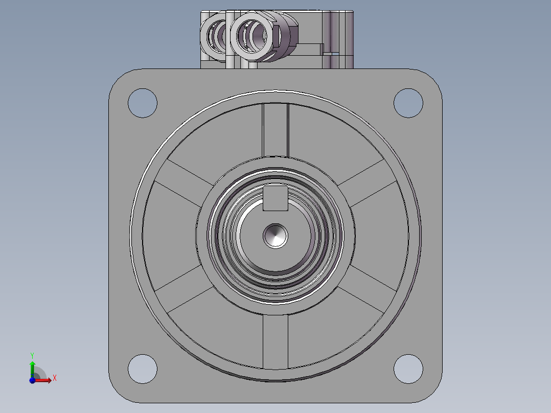 汇川伺服电机-MS1H1-10C30CB-(A)331Z（100W绝对值低惯量带油封）