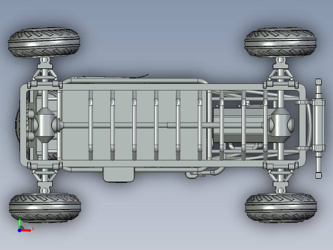 全地形车和越野车设计前视图
