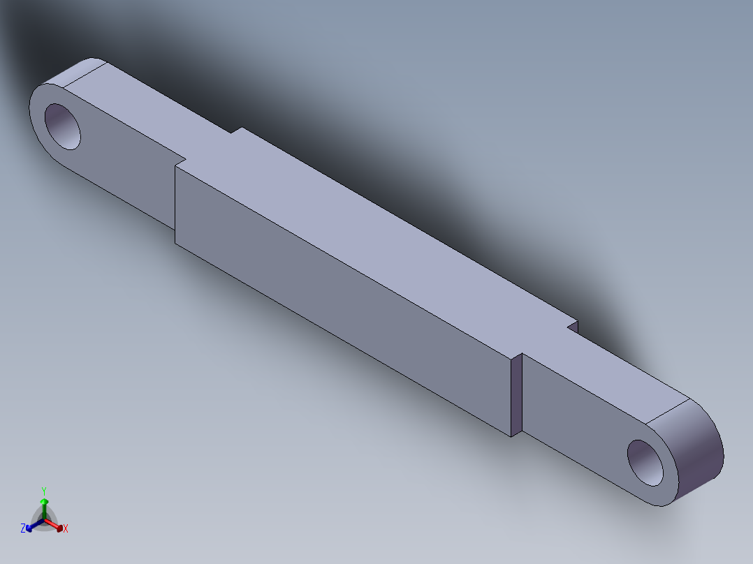 S18 长摆动臂正等轴测图