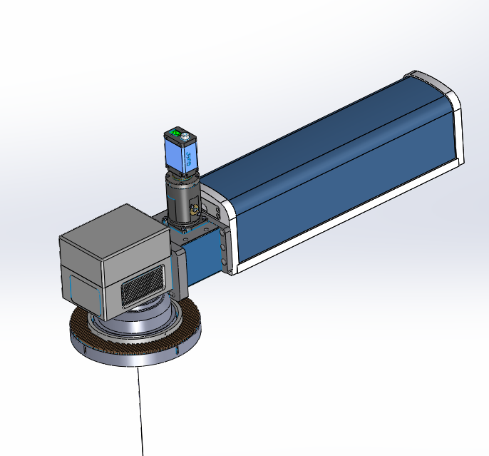 光纤打标机同轴视觉光路
