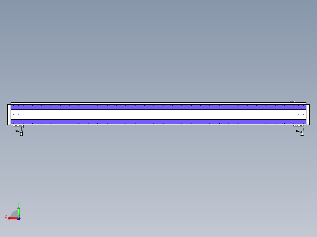 威洛博VL系列3d模型模组2VL22H1Y-S2850后视图