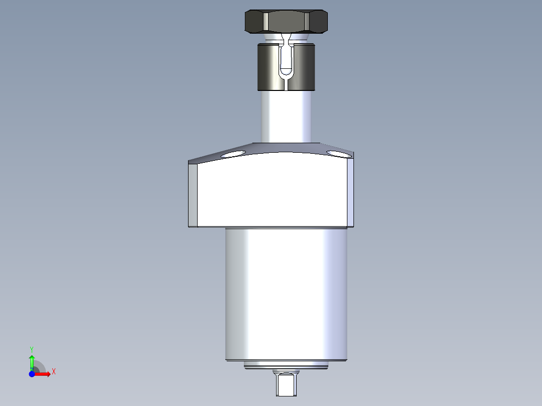 KOSMEKLHA0360-SRD_R01多系列多零件图纸模型前视图