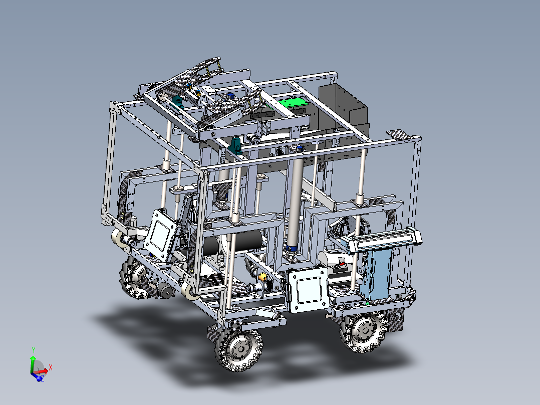 RoboMaster工程机器人深圳大学sw18可编辑+技术文档