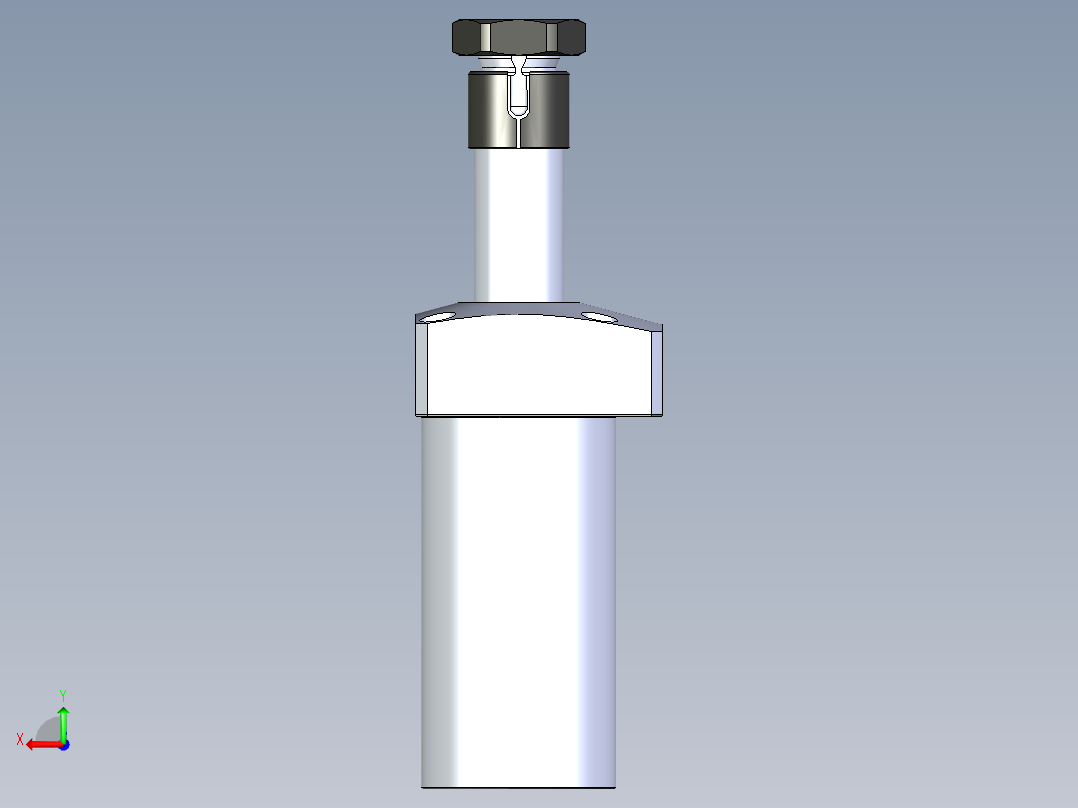KOSMEKLHA0480-SL-Q25_R01多系列多零件图纸模型后视图