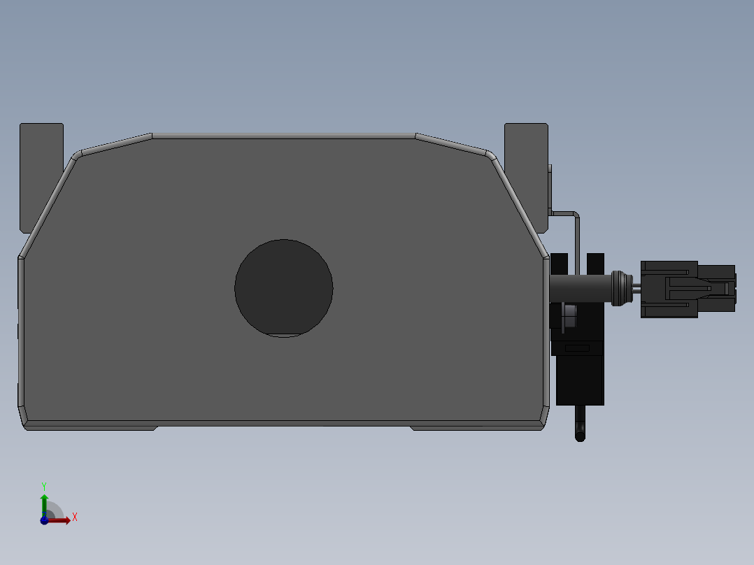 精密模组MY130-T10-300L-M-P20B-C4-C前视图