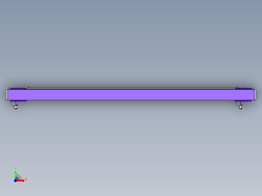 威洛博VL系列直线电机模组-2VL14S3-S2750前视图