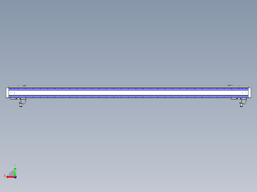 威洛博VL系列直线电机模组-2VL14S3-S2750后视图